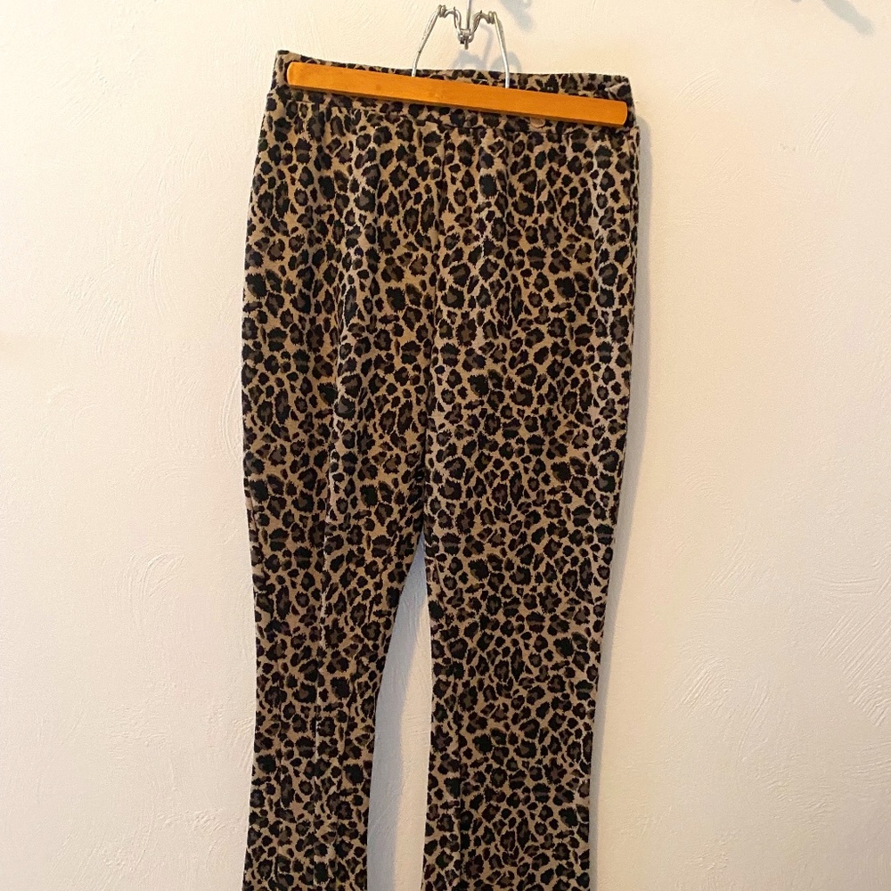 Urban Outfitters, Cheetah Print Flare Pants